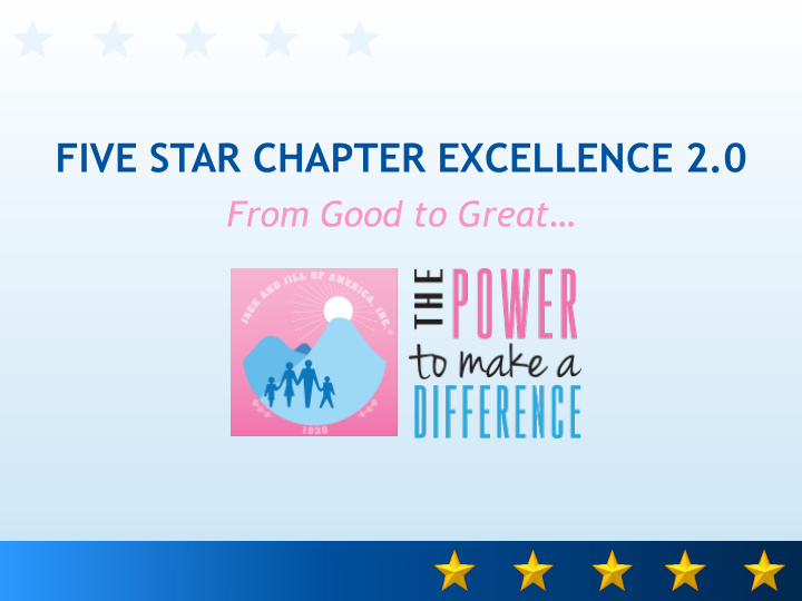 five star chapter excellence 2 0