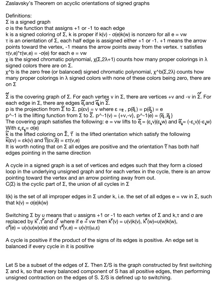 zaslavsky s theorem on acyclic orientations of signed