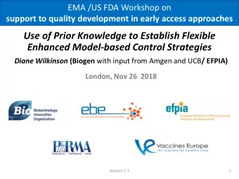 Use of Prior Knowledge to Establish Flexible Enhanced Model-based Control Strategies Diane