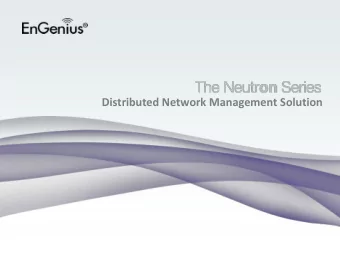 Distributed Network Management Solution  Maintenance and  Troubleshooting  WLAN Lifecycle