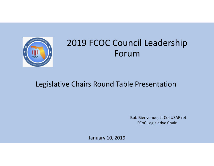 2019 fcoc council leadership forum