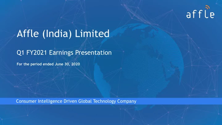 affle india limited