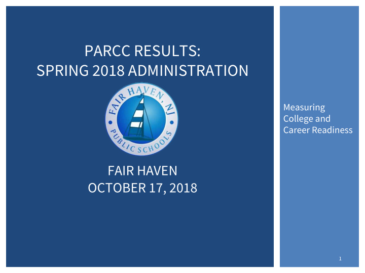parcc results spring 2018 administration
