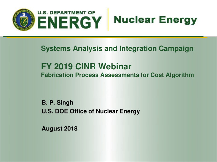 fy 2019 cinr webinar