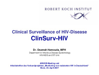 clinsurv hiv