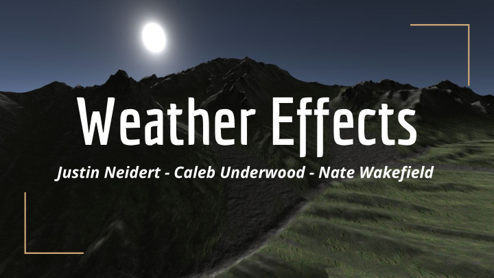 weather effects