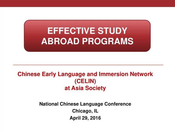abroad programs