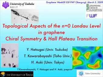 Topological Aspects of the n=0 Landau Level  in graphene  Chiral Symmetry &amp; Hall Plateau