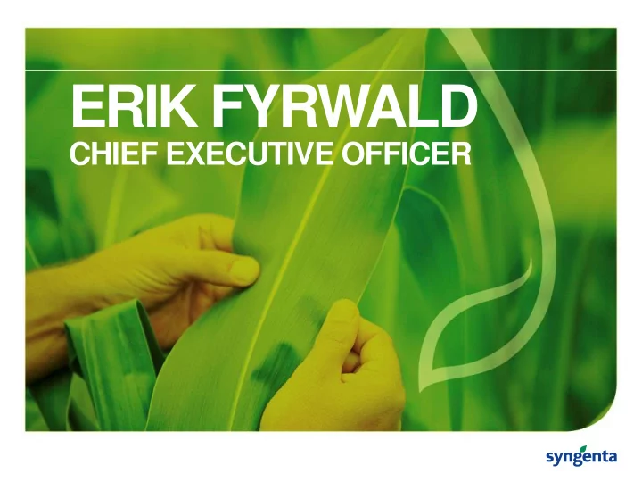 erik fyrwald