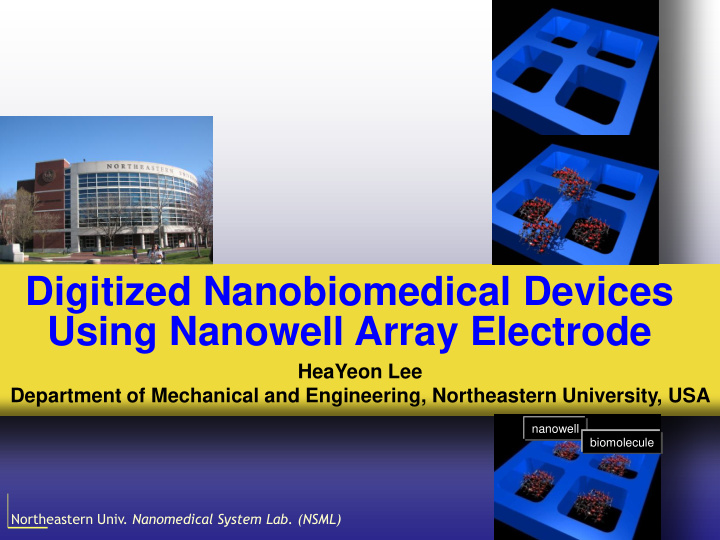 digitized nanobiomedical devices