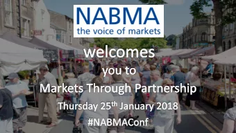 Update since our  September Conference  and  looking forward to 2018  Whats been happening since