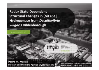 Redox State  Dependent Structural Changes in [NiFeSe] Hydrogenase from Desulfovibrio vulgaris