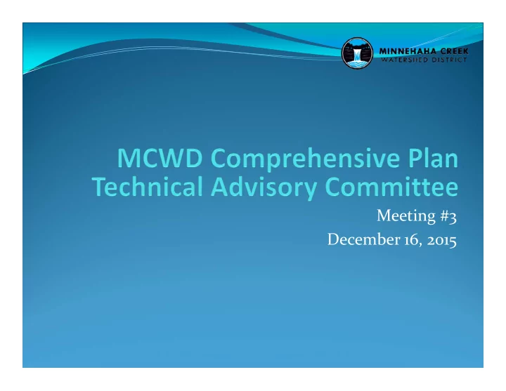 meeting 3 december 16 2015 agenda