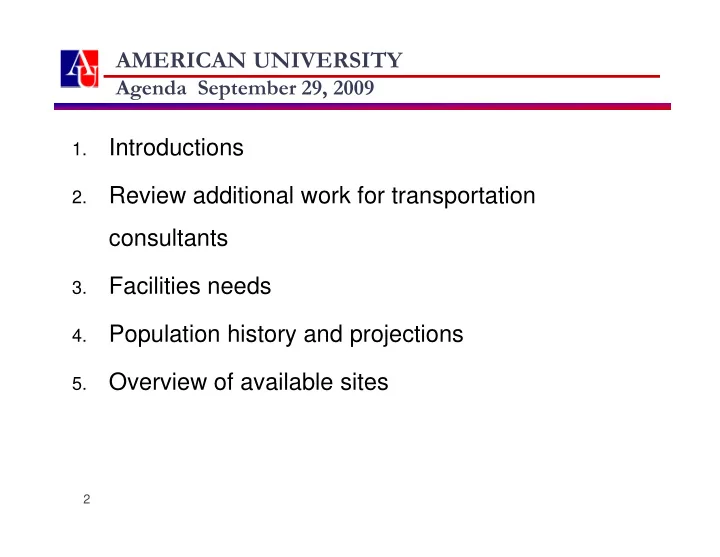 american university