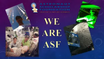 ORGANIZATION OVERVIEW  Founded in 1984 by the Mercury 7 Astronauts  Over 430 Astronaut