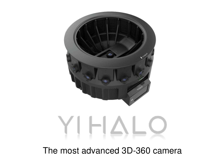 the most advanced 3d 360 camera