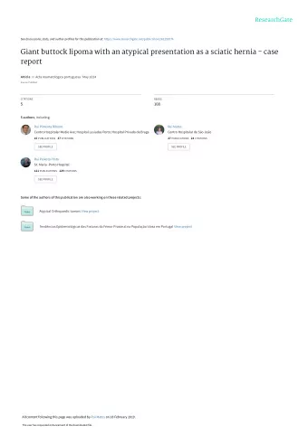 Giant buttock lipoma with an atypical presentation as a sciatic hernia - case  report Article in