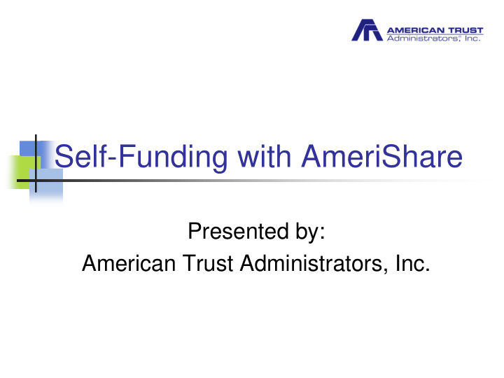 self funding with amerishare