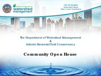 Community Ope n House  10/ 28/ 2016  1  AGE  NDA:  Me e t &amp; Gre e t  Ope ning  Re ma rks