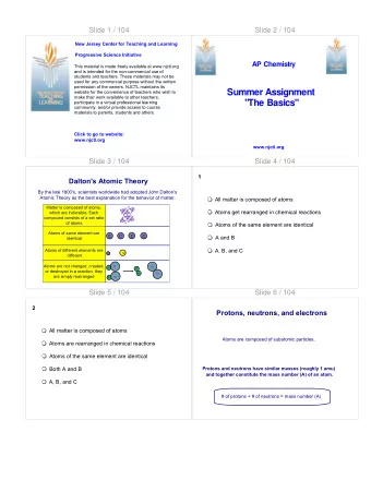 Summer Assignment  website for the convenience of teachers who wish to  make their work available