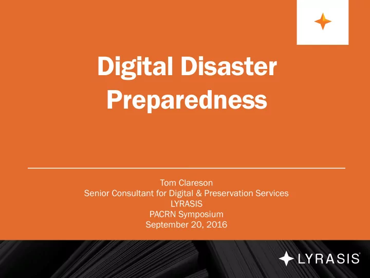 digital disaster