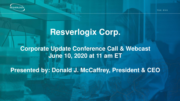 resverlogix corp