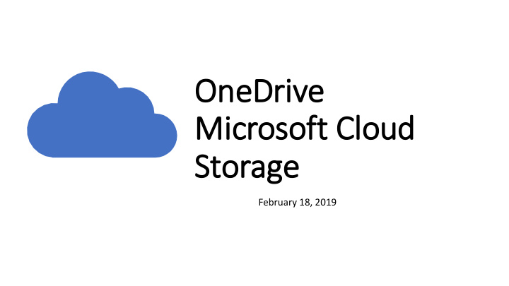 mic icrosoft clo loud storage