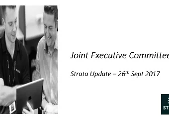 Join  Join  nt Executive Committee  nt Executive Committee th Sept 2017 26 th  Strat  Strat  ta