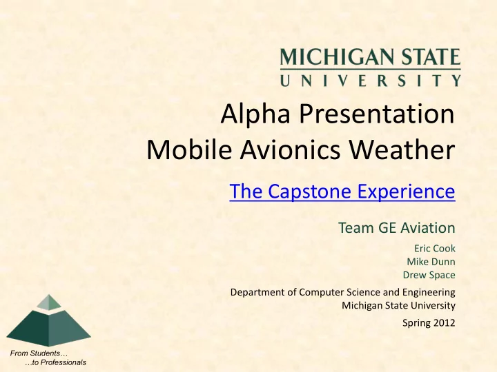 mobile avionics weather