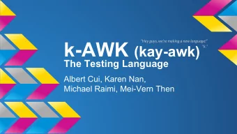 Overview: Motivation   Automated testing for quality assurance   Test-driven development