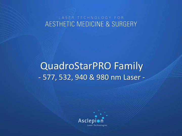 quadrostarpro family