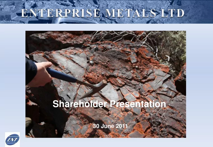 shareholder presentation