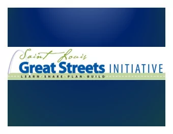 Program conceived  as a reaction to roadway projects that ill serve  their communities  and the