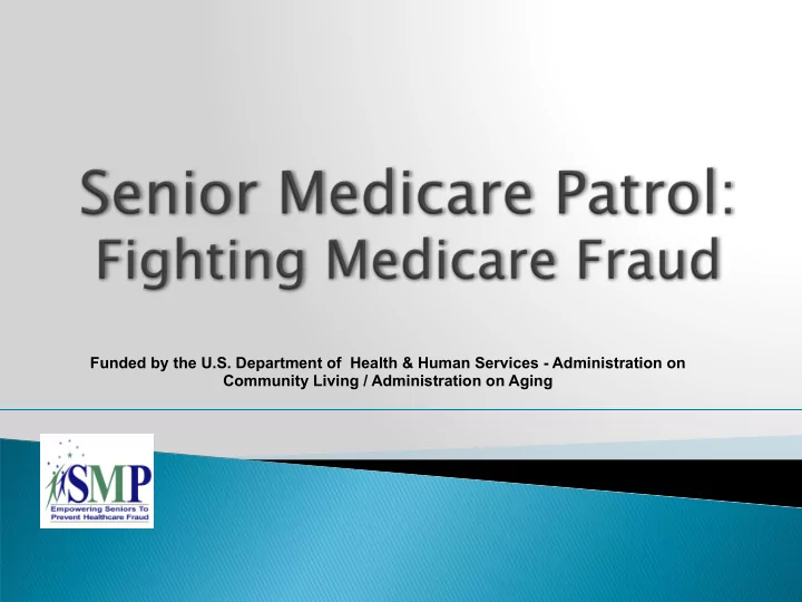 funded by the u s department of health amp human services
