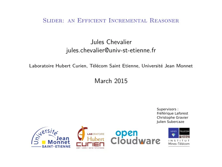 jules chevalier jules chevalier univ st etienne fr