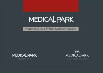 Hospitals Group-Widest Medical Network  Healthcare for all  Value added Medcne  Hospitals Group