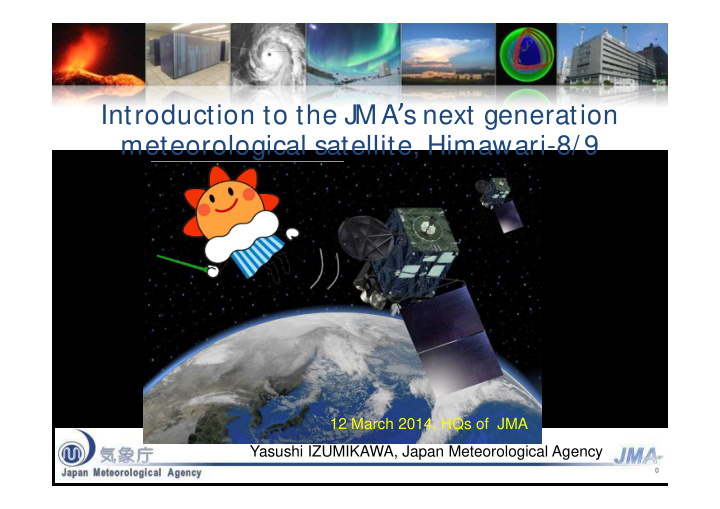 transition of operational satellites