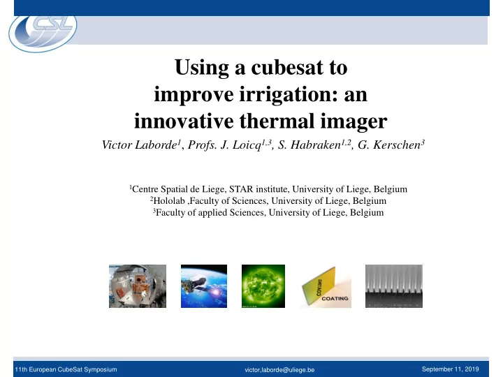 innovative thermal imager