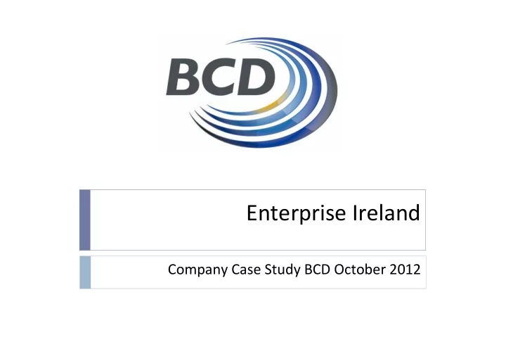enterprise ireland