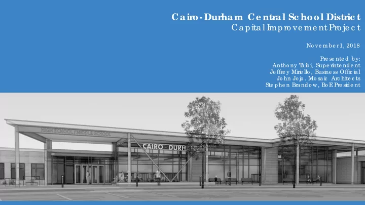 cairo durham ce ntr al sc hool distr ic t