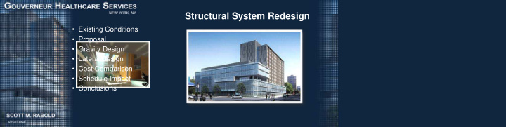 structural system redesign