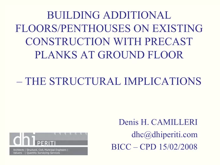 building additional