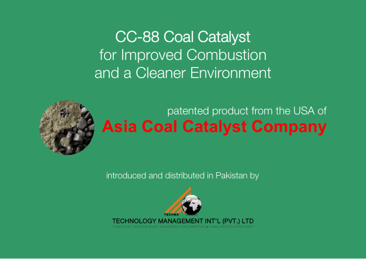 asia coal catalyst company
