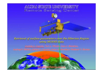 Goals:  Goals:  Present the  Present  the approaches and codes used  approaches and codes used at