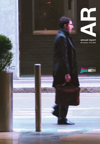 AR  annual report  December, 31st 2005  Introduction to Hera Group  2  Hera achieved Leadership