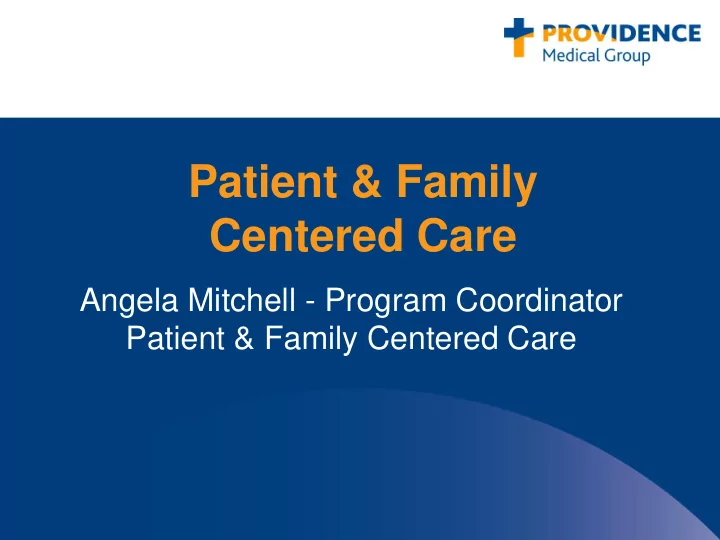 patient family