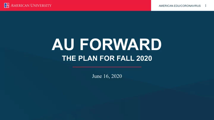 au forward