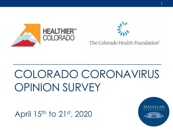 colorado coronavirus opinion survey
