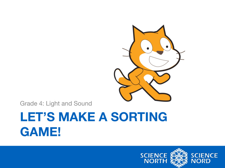 let s make a sorting game rules for coding