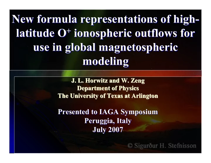 new formula representations of high new formula